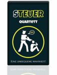 Quartett KU1337 - Steuerquartett, Das Kartenspiel für Erwachsene mit Wutanfallgarantie, lustiges Gesellschaftsspiel als Geschenk-Idee (48 Karten) - 2